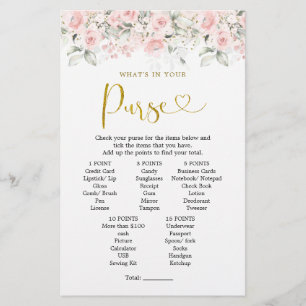 Chá de fraldas Floral Rosa Esbranquiçado O que na 