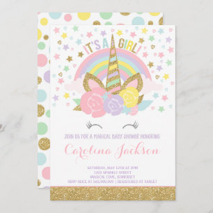 Chá de fraldas mágico do convite do chá de fraldas