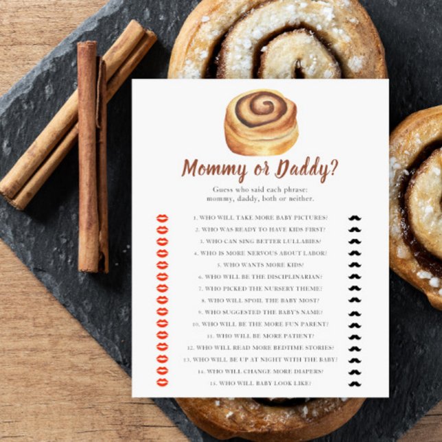 Chá de fraldas - mamãe ou jogo de pai (Criador carregado)