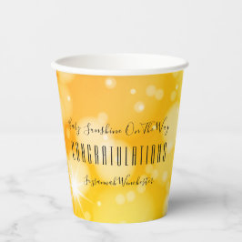 Chá de fraldas Modelo Neutro de Gênero Laranja Ama