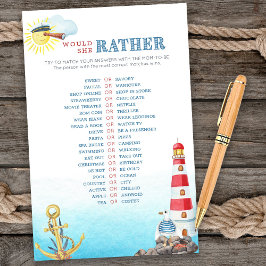 Chá de fraldas Náutica Iria Ela Preferencialmente 