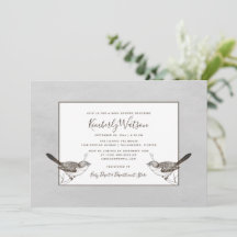 Chá de fraldas Par de Ondas | Convite à Cinza