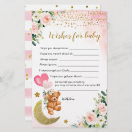 Chá de fraldas Rosa Baivém Deseja Bebê