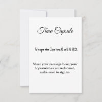 chá de fraldas tempo cápsula adicionar nome detalh