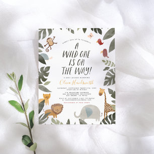Chá de fraldas Wild One Boy do Livro de Histórias