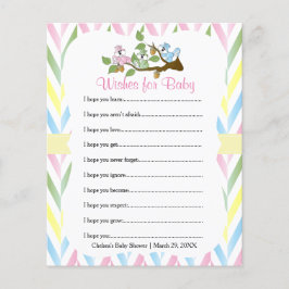 Chá de Garota Pastel Squirrel - Desejos