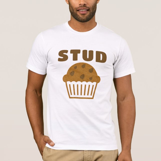 Chá de Muffin, Design de Camisa Engraçada com Gráf (Frente)