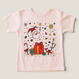 chá de Natal fofo personalizado para bebês