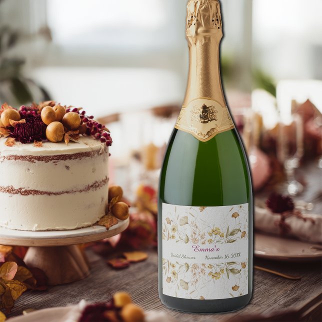 Chá de Noiva Botânico Rústico Personalizar (Criador carregado)