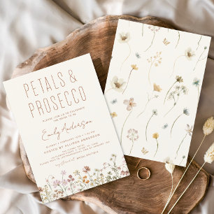 Chá de Noiva com Pétalas de Flores Silvestres e Pr