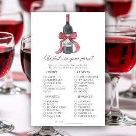Chá de noiva com vinho. O que está no seu jogo de