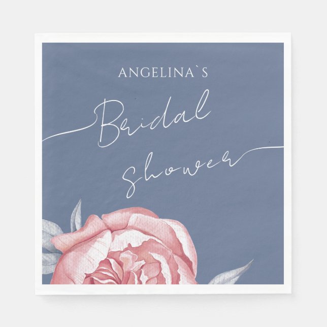 Chá de Noiva de Guardanapo de Papel (Frente)