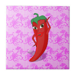 Chá de Noiva Fiesta Com Pimenta Vermelha e Quente