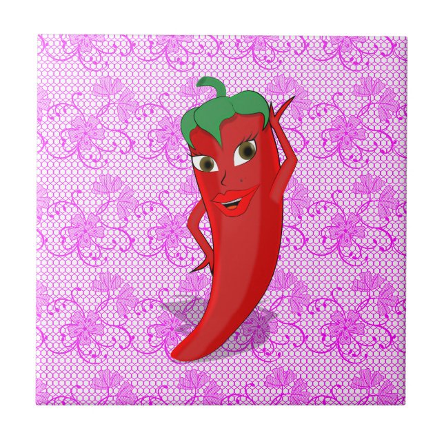 Chá de Noiva Fiesta Com Pimenta Vermelha e Quente  (Frente)