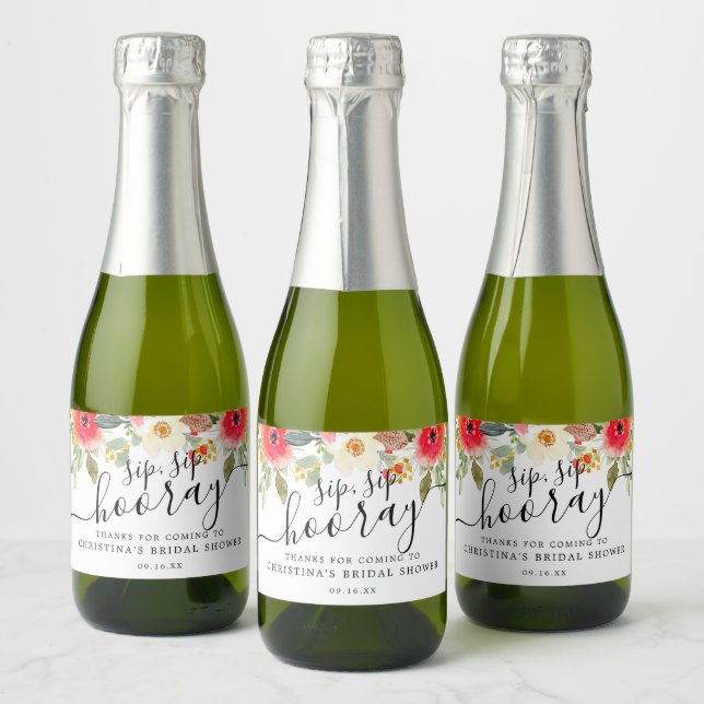 Chá de Noiva Florais de Verão Sip Sip Hurray (Garrafas)