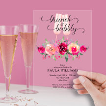Chá de Noiva Floral Brunch e Espumante