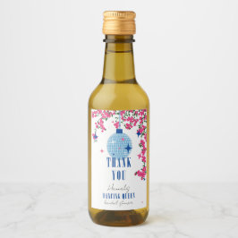 Chá de noiva musical de Santorini Bougainvillea