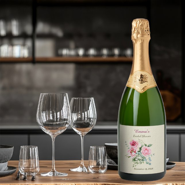 Chá de Noiva Vintage Rose Personalizado (Criador carregado)