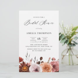 Chá de panela Boho Fall Flowers