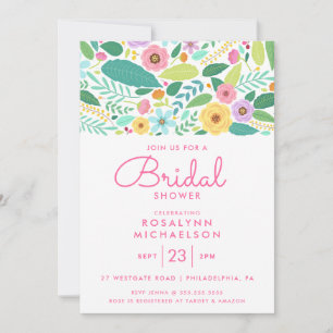 CHÁ DE PANELA   Convite Colorido Para Jardinagem 