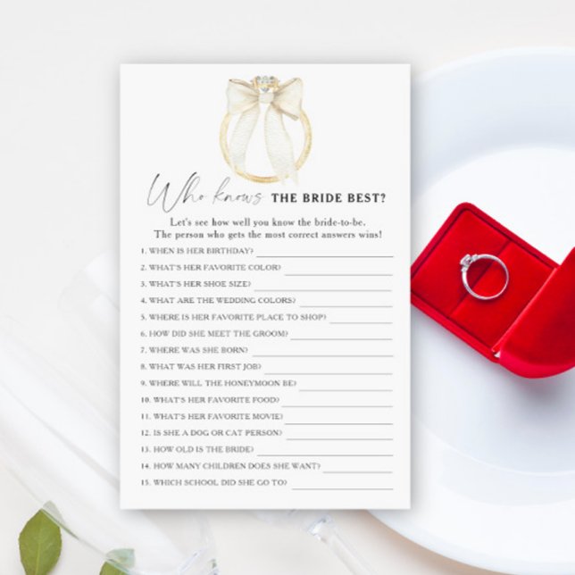 Chá de panela de anéis e Arcos Quem conhece melhor (Criador carregado)