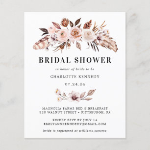 Chá de panela de Boho de Tons Russos do Orçamento