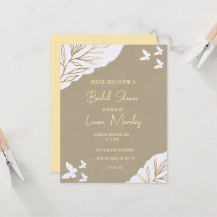 chá de panela de Boho elegante