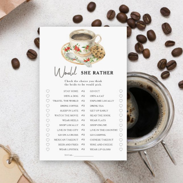 Chá de panela de Café Ela iria jogar preferencialm (Criador carregado)