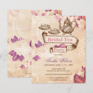 Chá de panela de Chá de Bridal de Vintage