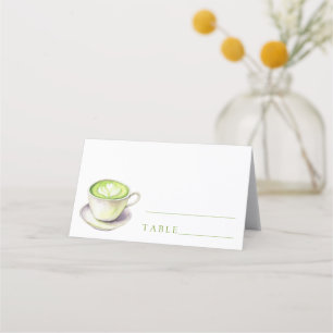Chá de panela de chá Matcha - cartões de casamento