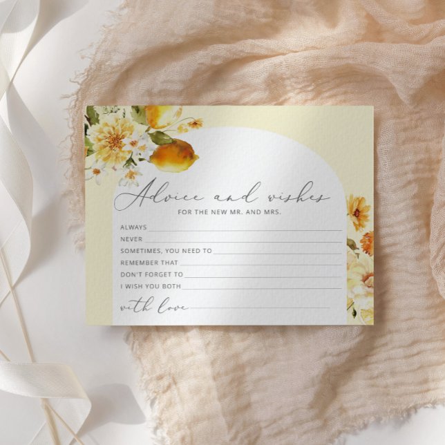 Chá de panela de conselhos e desejos de limão em a (Criador carregado)