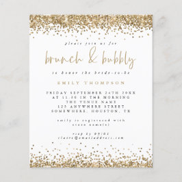 Chá de panela de espuma de Brunbble Dourado de Orç