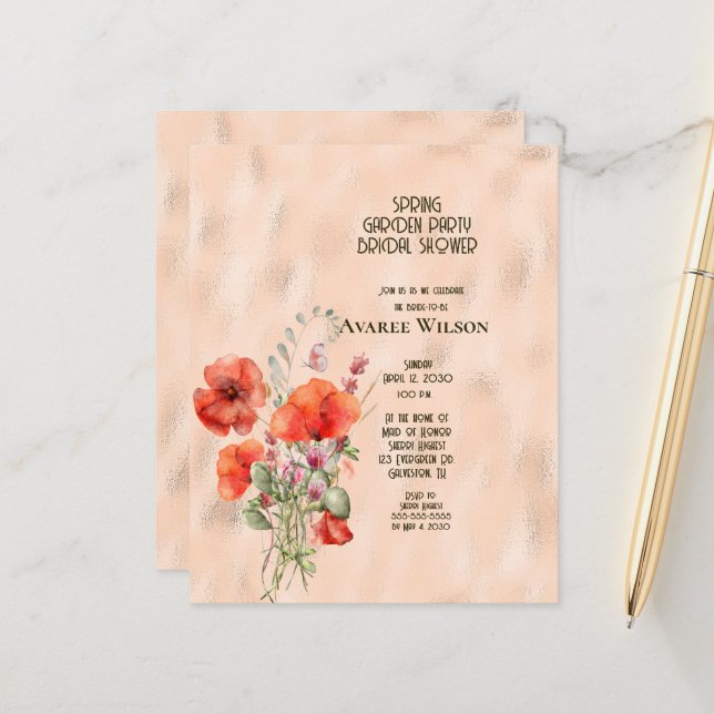 CHÁ DE PANELA de Festa de Jardim do ORÇAMENTO (Frente/Verso In Situ)