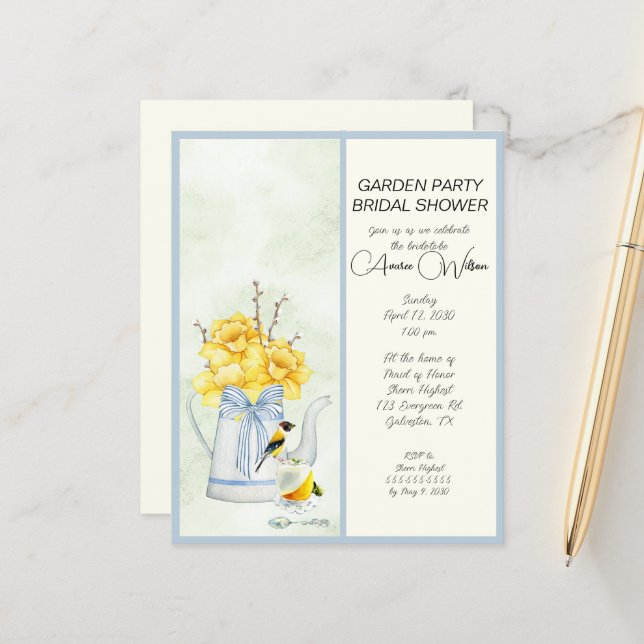 CHÁ DE PANELA de Festa de Jardim do ORÇAMENTO (Frente/Verso In Situ)