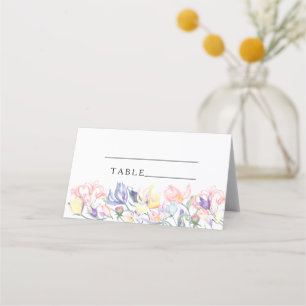 chá de panela de flores silvestres - cartões de ca