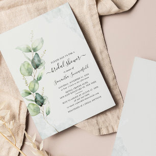 Chá de panela de Folhagem Eucalyptus Orçamentário