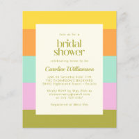 Chá de panela de Gamas Geométricas de Orçamento Pa