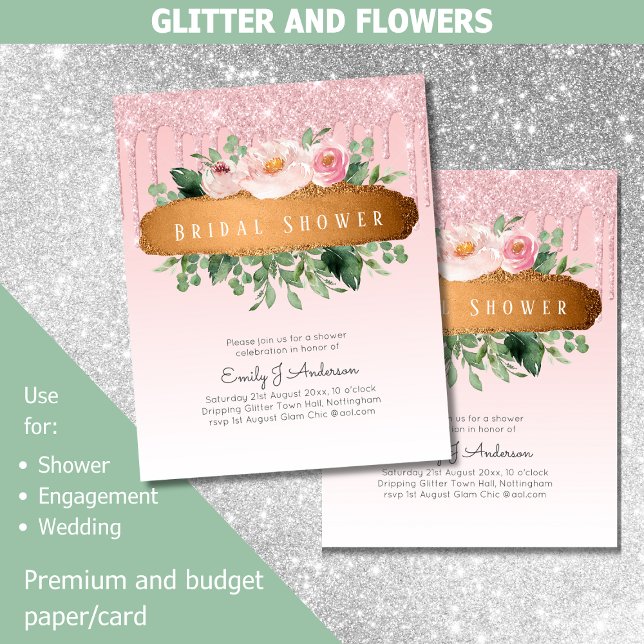 CHÁ DE PANELA de Garotas Florais Glitter (Criador carregado)