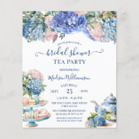 Chá de panela de Hydrangea Tea QR