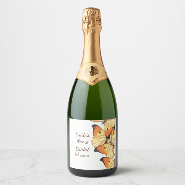 Chá de panela de laranja da borboleta Monarca (Frente)