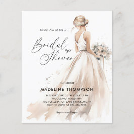 CHÁ DE PANELA de noiva Elegante do BUDGET