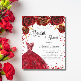 Chá de panela de orçamento - convite de vestido br