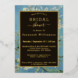 Chá de panela de pintura de Van Gogh Almond Blosso