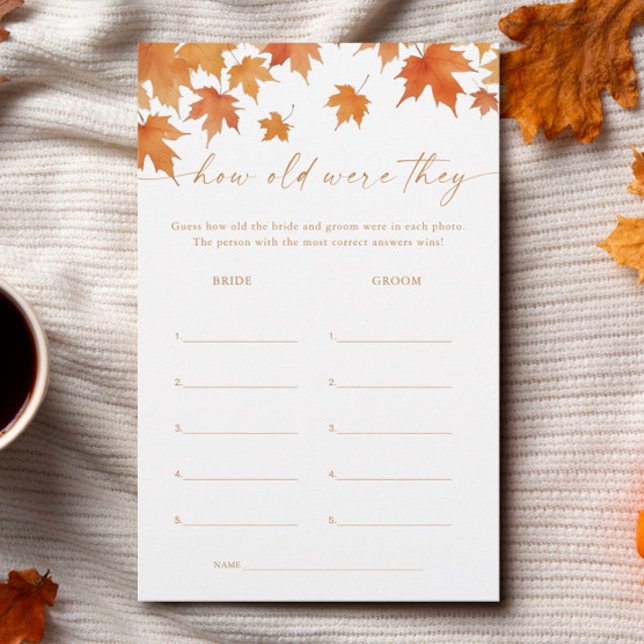 Chá de panela De Queda Adivinha O Jogo Da Idade (Criador carregado)