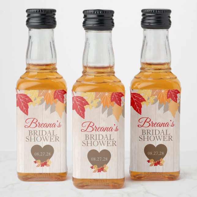 Chá de panela de queda ou favor de casamento (Garrafas)