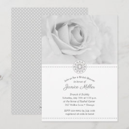 Chá de panela de rosa branca e preto pálido