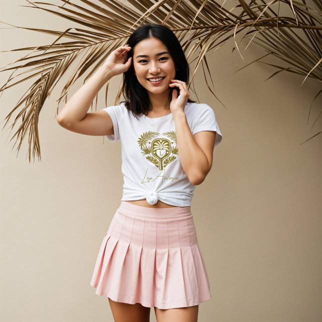 Chá de panela de seleção de árvores tropicais (Retro Tropical Palm Tree Pickleball Bridal Shower)