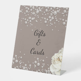 Chá de panela de sinal de boas-vindas das pérolas 