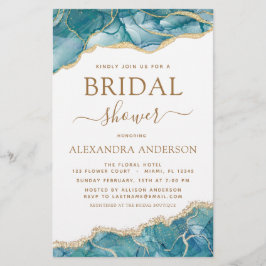 Chá de panela de Turquesa de Agato de Orçamento Do