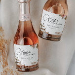 Chá de panela do Tea Party Elegante<br><div class="desc">Rótulo de Vinho Espumante do Chá de panela do Tea Party Elegante</div>